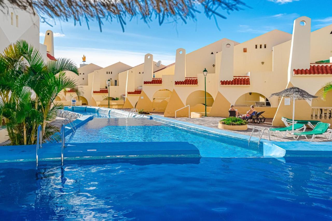 Aircon River Style Pool Best Beach In 200M Mareverde Costa Adeje  Bagian luar foto